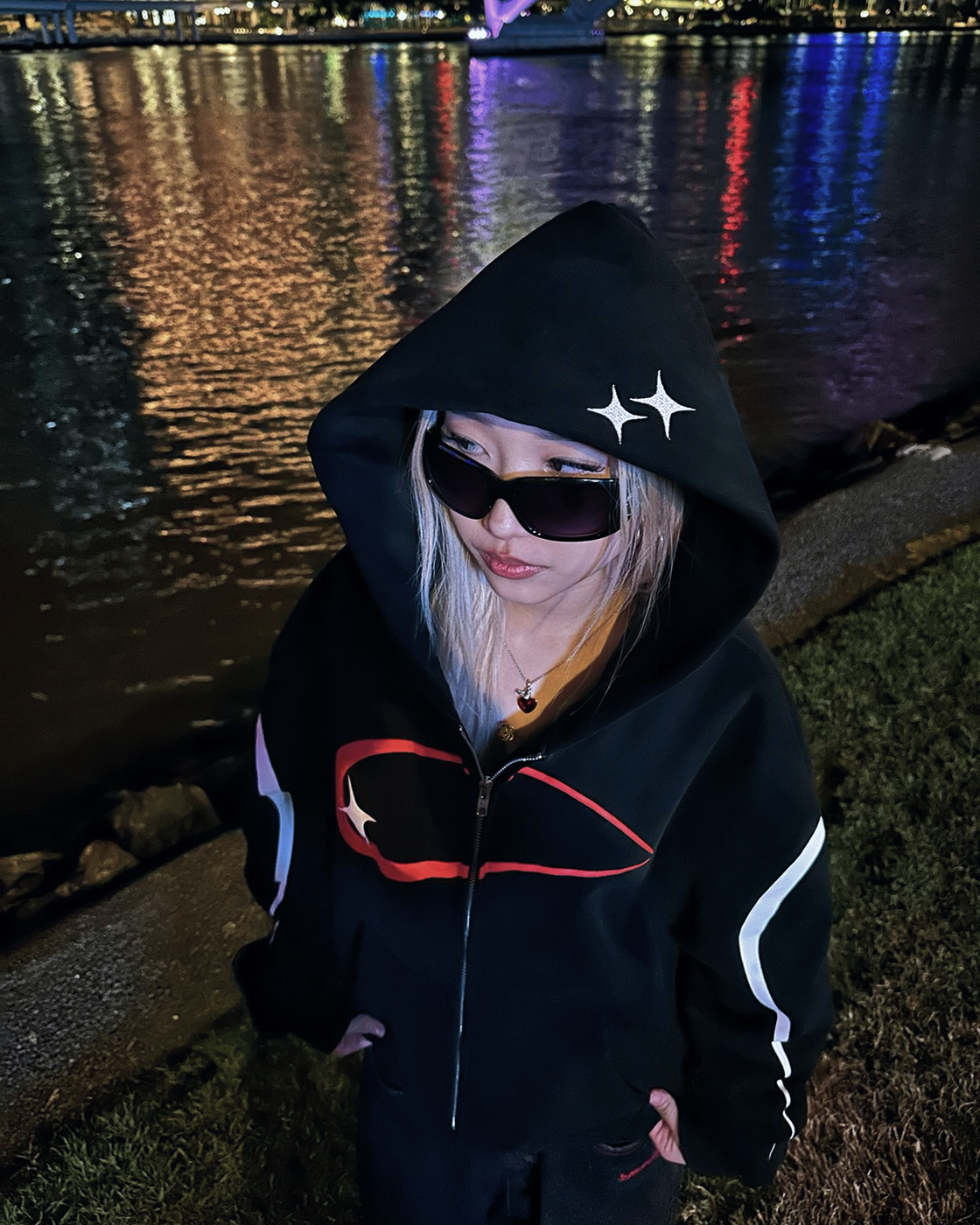 Shooting Star Zip-up
